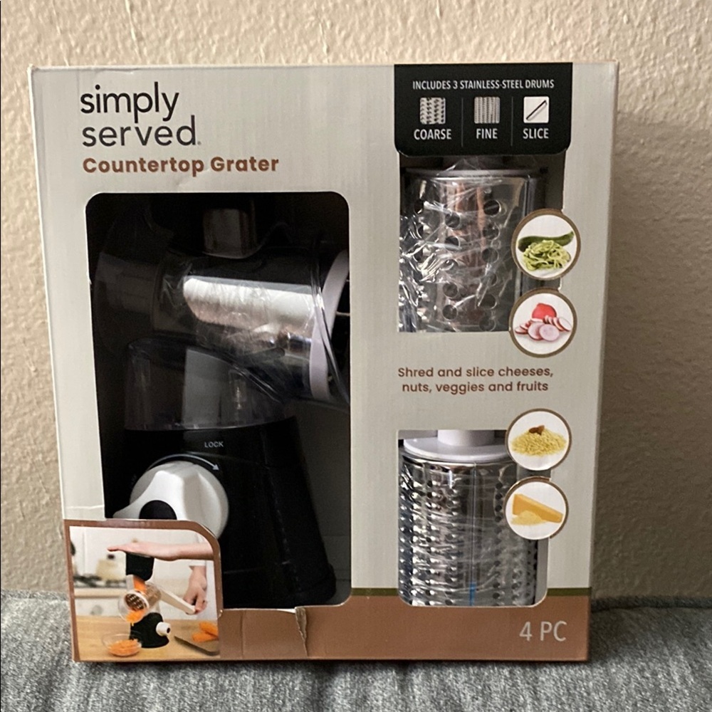 Simply Served Countertop Grater